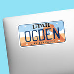 Ogden Utah Decal on Laptop