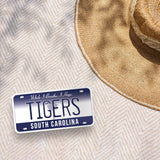 Tigers South Carolina License Plate Sticker