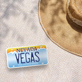 Nevada License Plate Bumper Stickers - Choose Your NV City or Phrase Decal