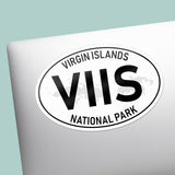 Virgin Islands National Park White Oval Bumper Sticker