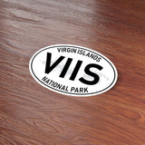 Virgin Islands National Park White Oval Bumper Sticker