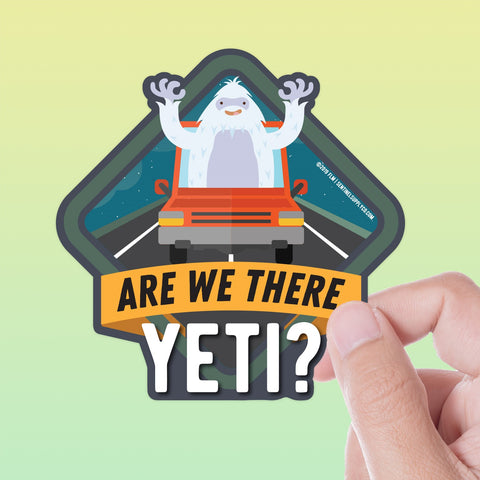 Are We There Yeti? Sticker