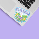 Easter Bunny Believe in Yourself Sticker