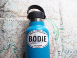 Bodie Ghost Town CA White Oval Sticker - 3" on Hydroflask