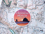 Haystack Rock Cannon Beach Sticker
