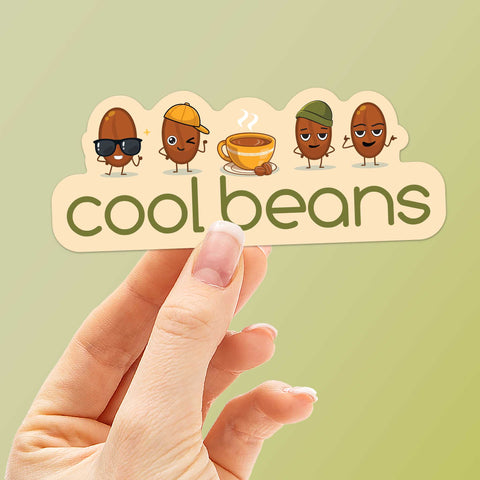Cool Beans Coffee Sticker – Sentinel Supply