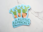 A Little Prickly Cute Cactus Stickers