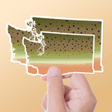 Cutthroat Trout Washington Fishing Sticker