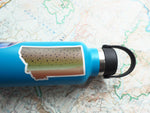 Montana Cutthroat Trout Sticker - Small 3.5" Size on Hydroflask