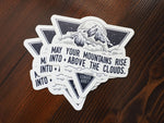 Edward Abbey Mountain Quote Stickers