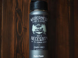 Edward Abbey Wilderness Quote Sticker in Dark Grey on Hydroflask