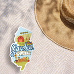 Garden State New Jersey Sticker