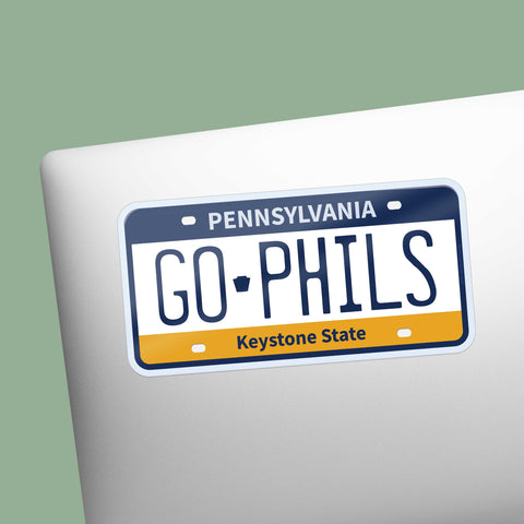 Go Birds Philadelphia Eagles Sticker - Philly PA License Plate Decal –  Sentinel Supply