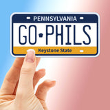 Go Phils Philadelphia Phillies Sticker