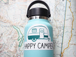 Happy Camper Sticker for Hydroflask