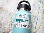 Happy Camper Sticker for Hydroflask