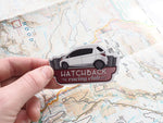 Hatchback Racing Club Funny Compact Car Sticker