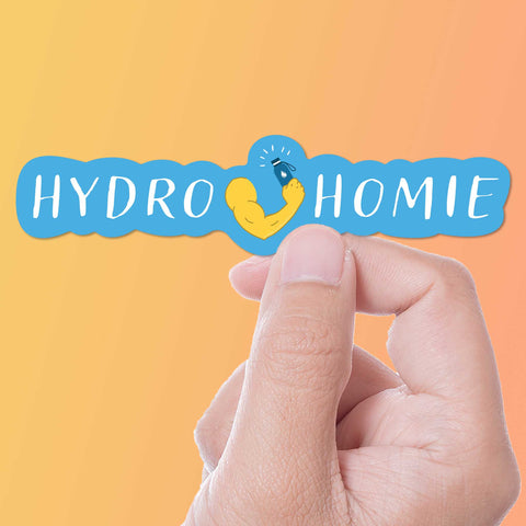 Hydro Homie Hydration Sticker