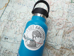 I Get Around Travel Sticker for Hydroflask
