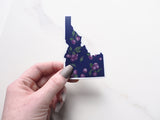 Idaho Huckleberry Sticker - Small 3.75" Size