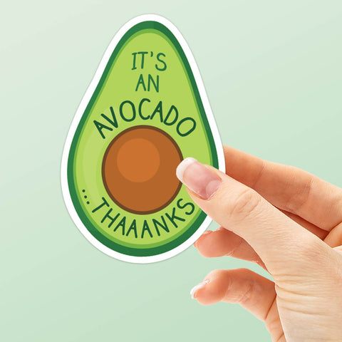 It's An Avocado... Thanks Funny Vine Sticker