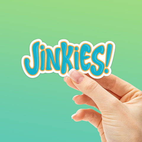 Jinkies TV Quote Sticker