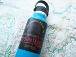 John Muir Quote Sticker for Hydroflask