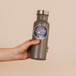 Just Need A Little Space Camping Sticker on Water Bottle