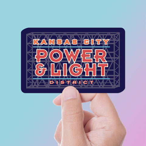 Kansas City Power & Light District Sticker