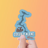Lake Coeur d'Alene Sticker