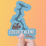Lake Coeur d'Alene Sticker