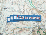 Lost on Purpose Adventure Stickers