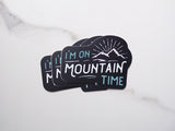 Mountain Time Stickers