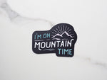 Mountain Time Sticker
