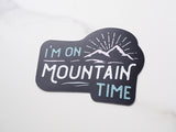 Mountain Time Sticker
