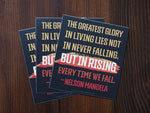 Nelson Mandela Quote Stickers