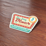 New Jersey Diner Sticker