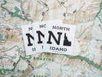 Square North Idaho Stickers