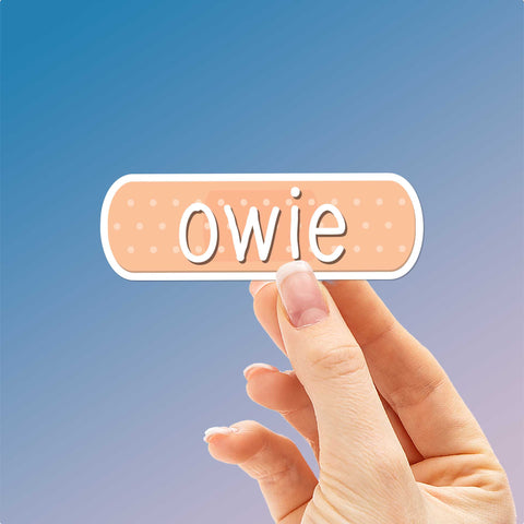 Owie Bandage Sticker