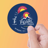 Pearl Pass Colorado Stickers