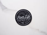 River Life... Because Beaches Be Salty Sticker