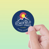 Schofield Pass Colorado Stickers