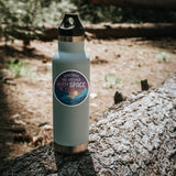 Just Need A Little Space Camping Sticker on Water Bottle