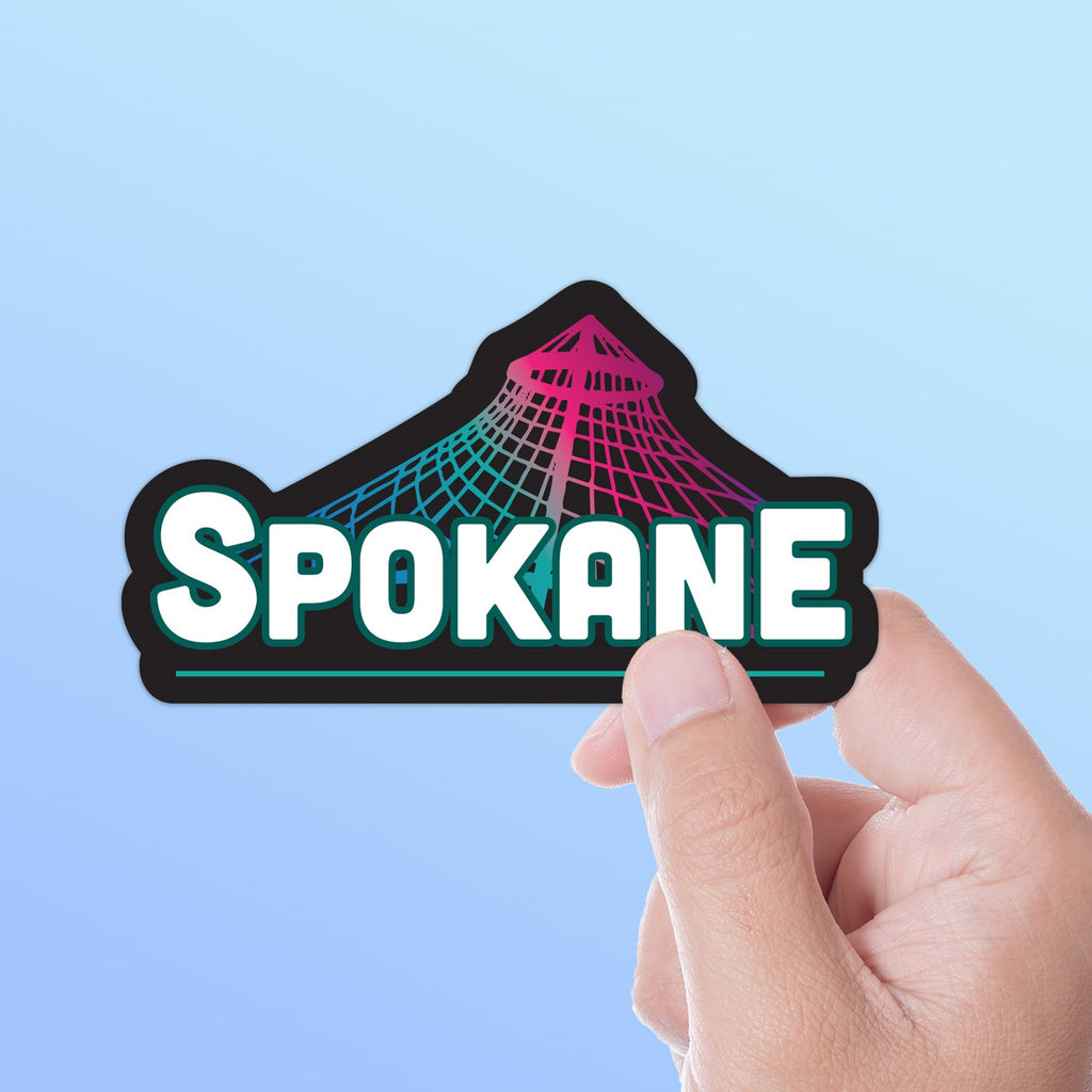 Spokane Sticker Riverfront Park Pavilion Spokane Bumper Sticker, Eastern WA Decal ...
