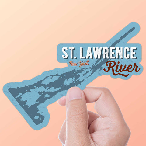 St. Lawrence River New York Sticker
