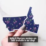 Montana huckleberry stickers also available! Link in description