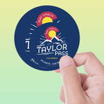 Taylor Pass Colorado Stickers
