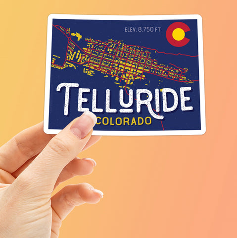Telluride Colorado Bumper Sticker