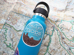 Valley of the Gods Bumper Sticker on Hydroflask