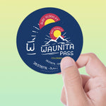 Waunita Pass Colorado Stickers